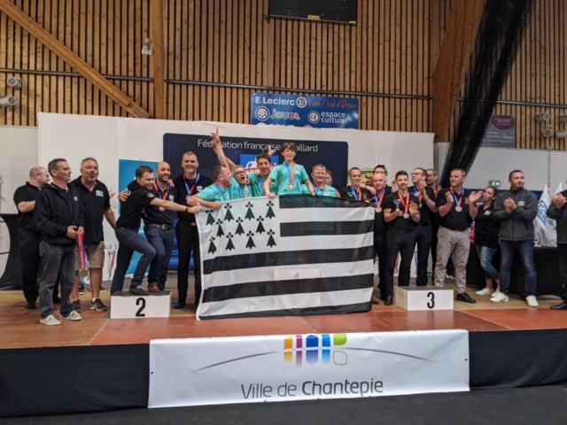 Podium Championnat de France DN3 - Chantepie 2024